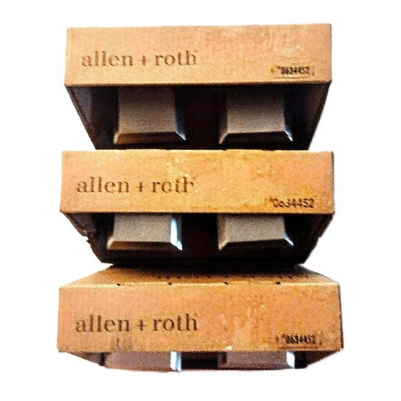 Allen + Roth Brushed-Nickel Curtain Rod Finials ~ (3) 2-Packs ~ Fits 1" Pole NEW - Picture 5 of 12